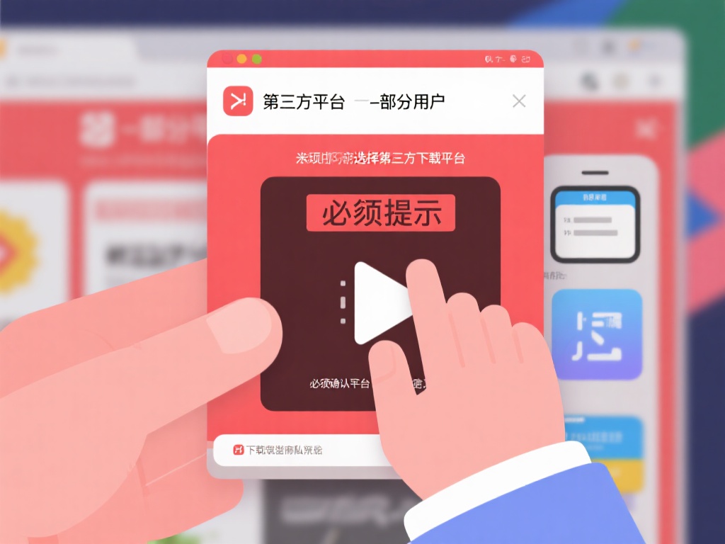 第三方平台：部分用户可能会选择第三方下载平台，但这