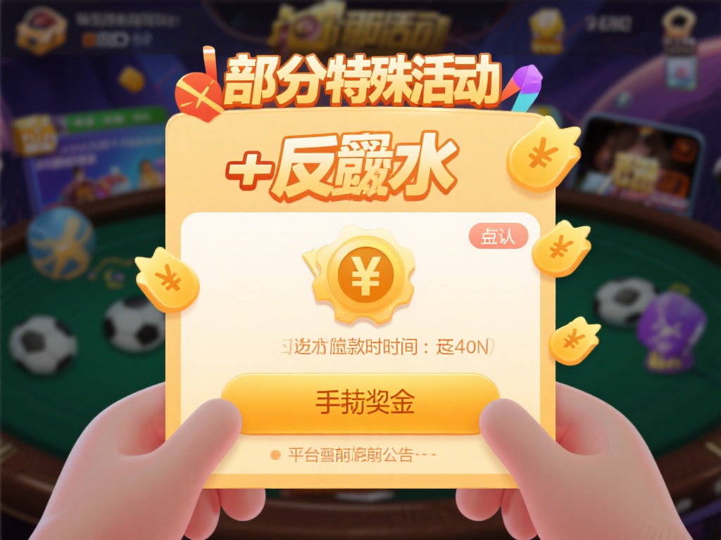 值得注意的是，部分特殊活动中的反水可能需要手动领取