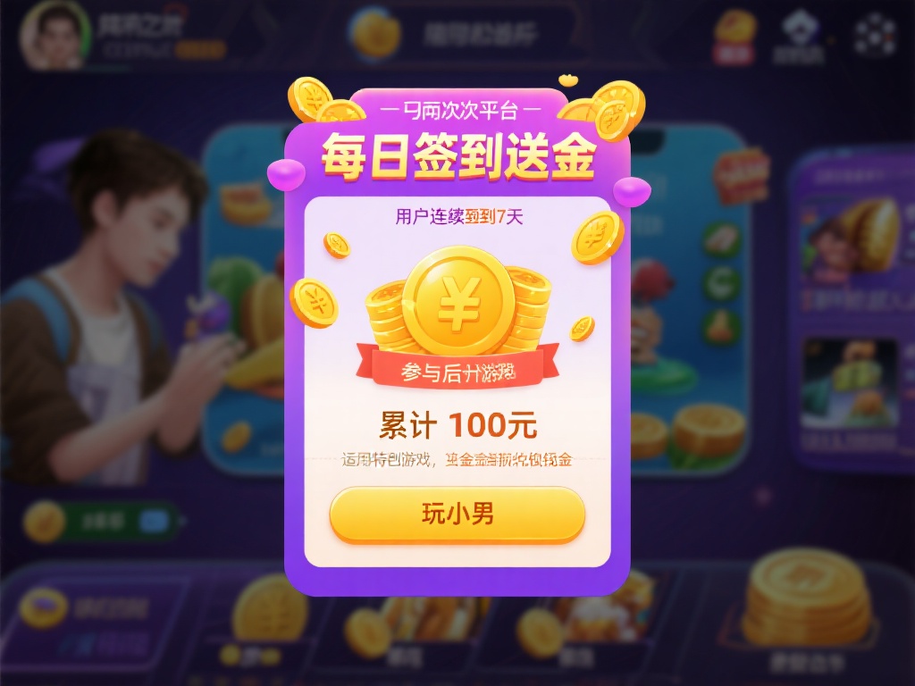 问鼎娱乐送钱吗?揭秘平台福利与真实用户反馈 (问鼎娱乐送钱吗?深度揭秘平台福利与真实用户反馈体验) 以某次平台推出的“每日签到送金”活动为例,规则是用