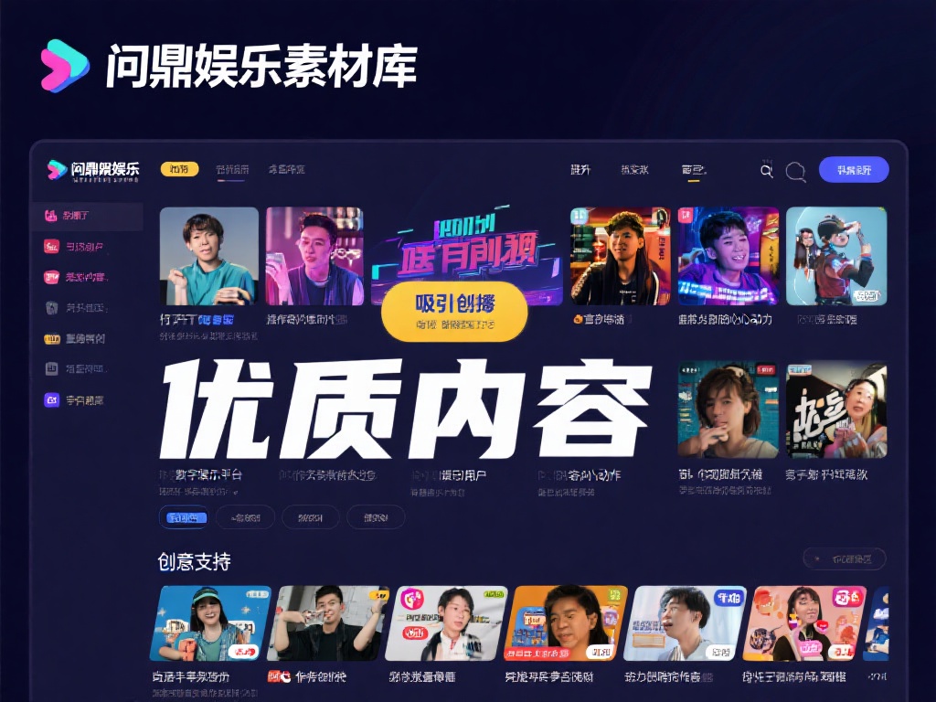 问鼎娱乐素材:打造优质内容的创意宝库与灵感源泉 (问鼎娱乐素材:激发创意灵感,打造优质内容的不竭源泉) 在数字娱乐时代,优质内容是吸引用户、提升平台影响力