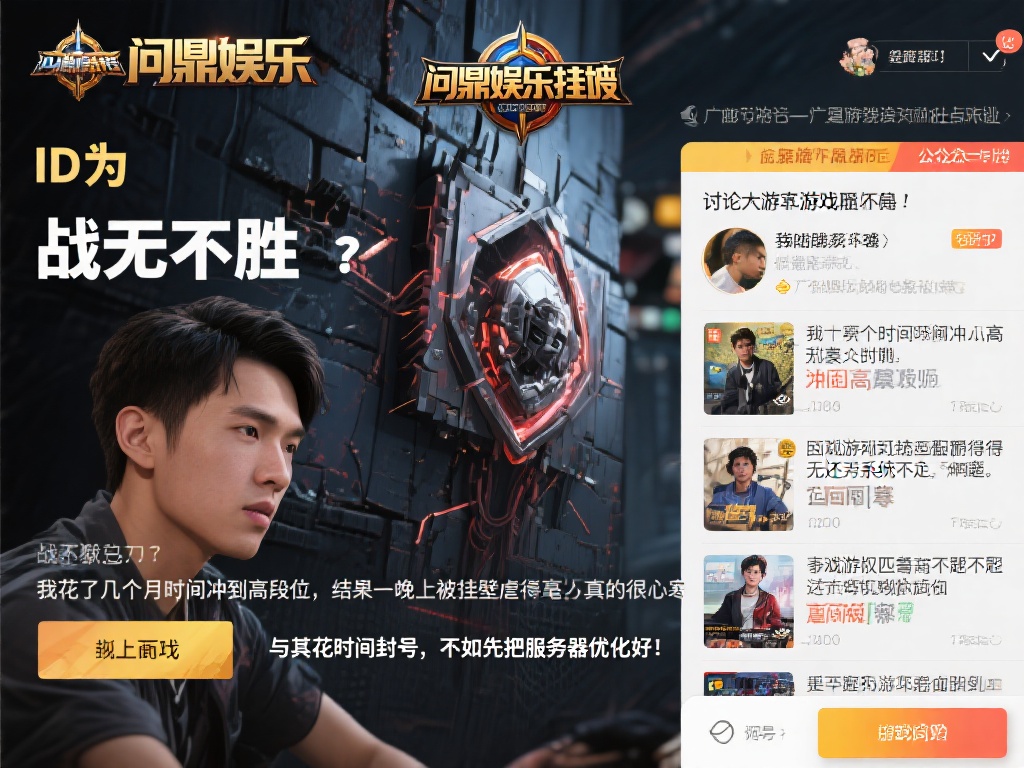 在各大游戏论坛和社交平台上，关于问鼎娱乐挂壁的讨论