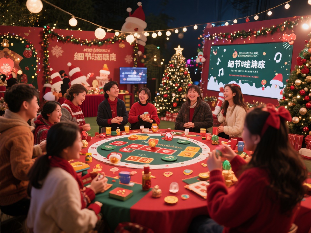 营造节日氛围，细节决定成败
细节往往能让人感受到